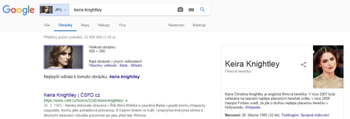 google keira knightley