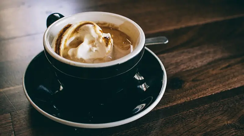 Espresso con panna